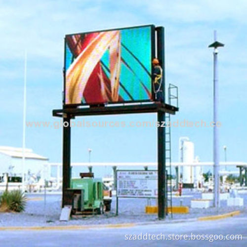 LED Billboards for Outdoor Advertising Use, with 16mm Pixel Pitch